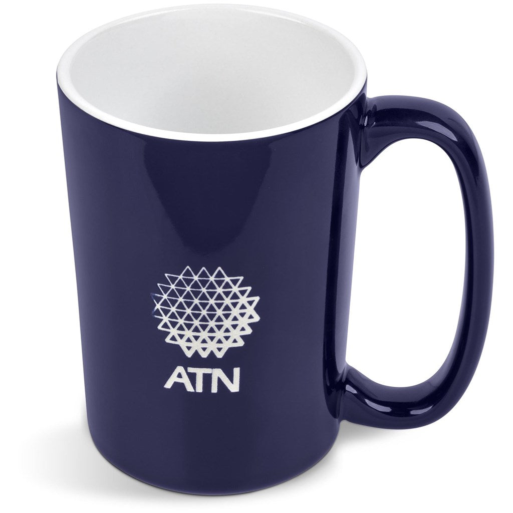 Altitude Sorrento Ceramic Coffee Mug - 415ml - Navy