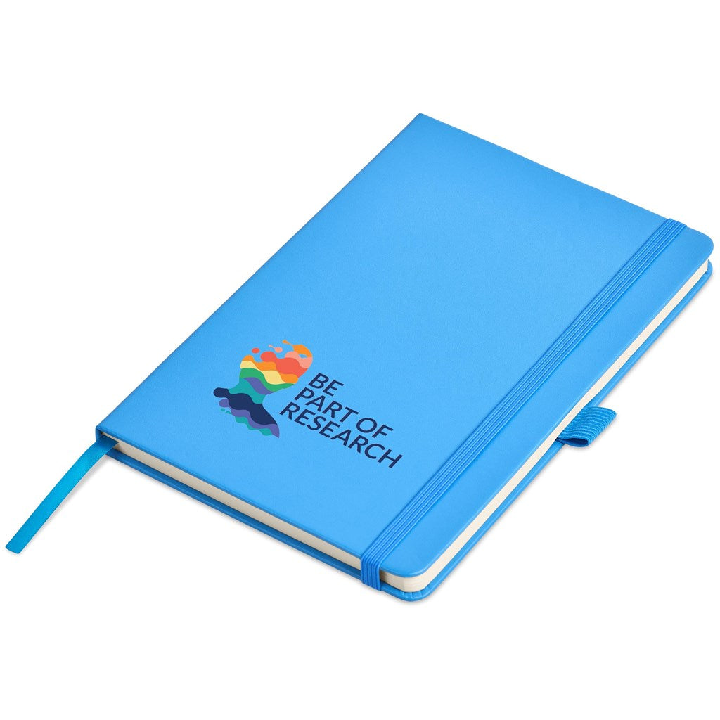 Altitude Stanford A5 Hard Cover Notebook - Light Blue