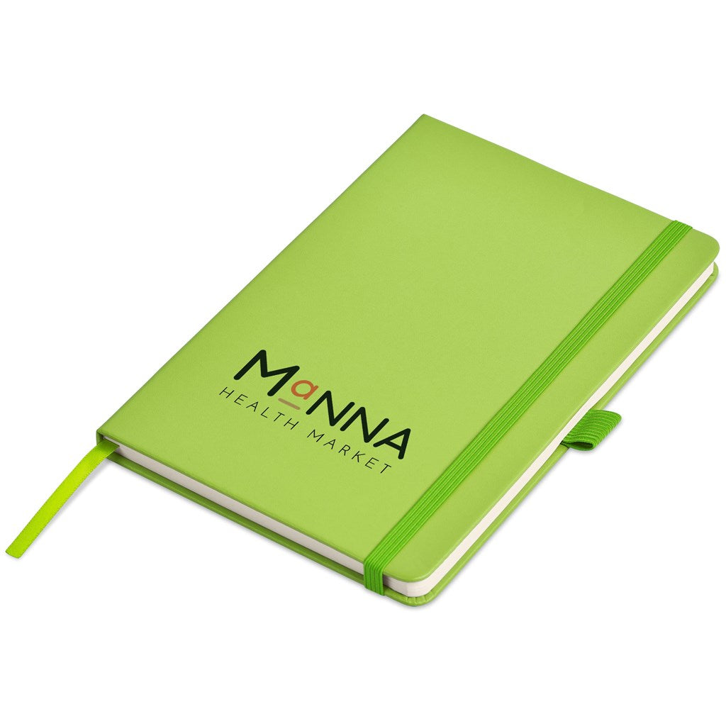 Altitude Stanford A5 Hard Cover Notebook - Lime