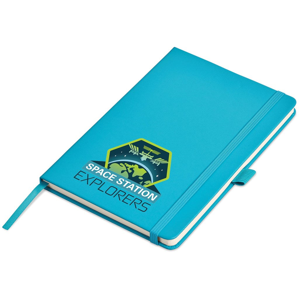 Altitude Stanford A5 Hard Cover Notebook - Turquoise