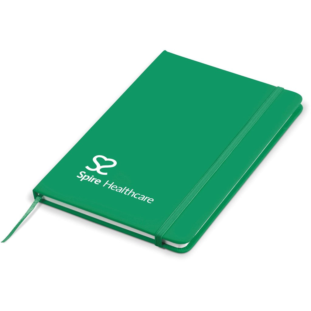 Altitude Omega A5 Hard Cover Notebook - Green