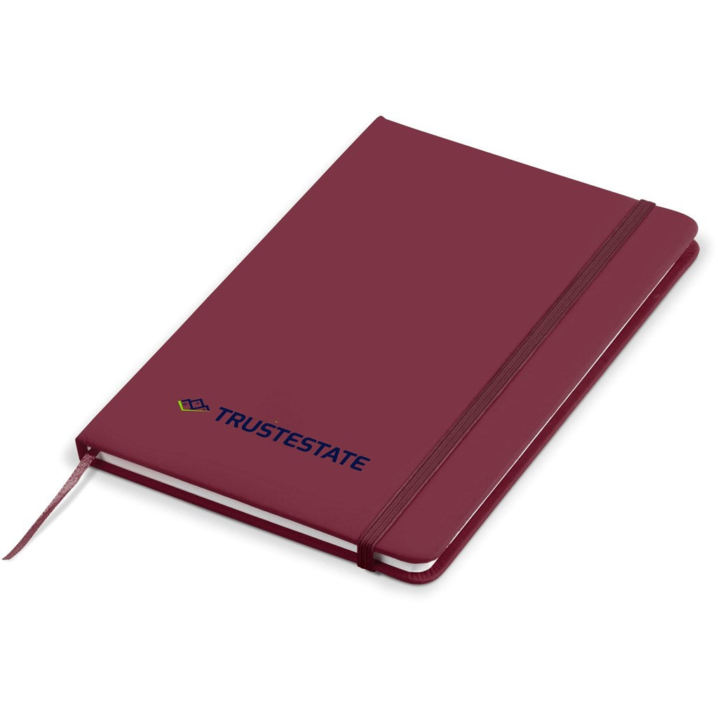 Altitude Omega A5 Hard Cover Notebook - Maroon