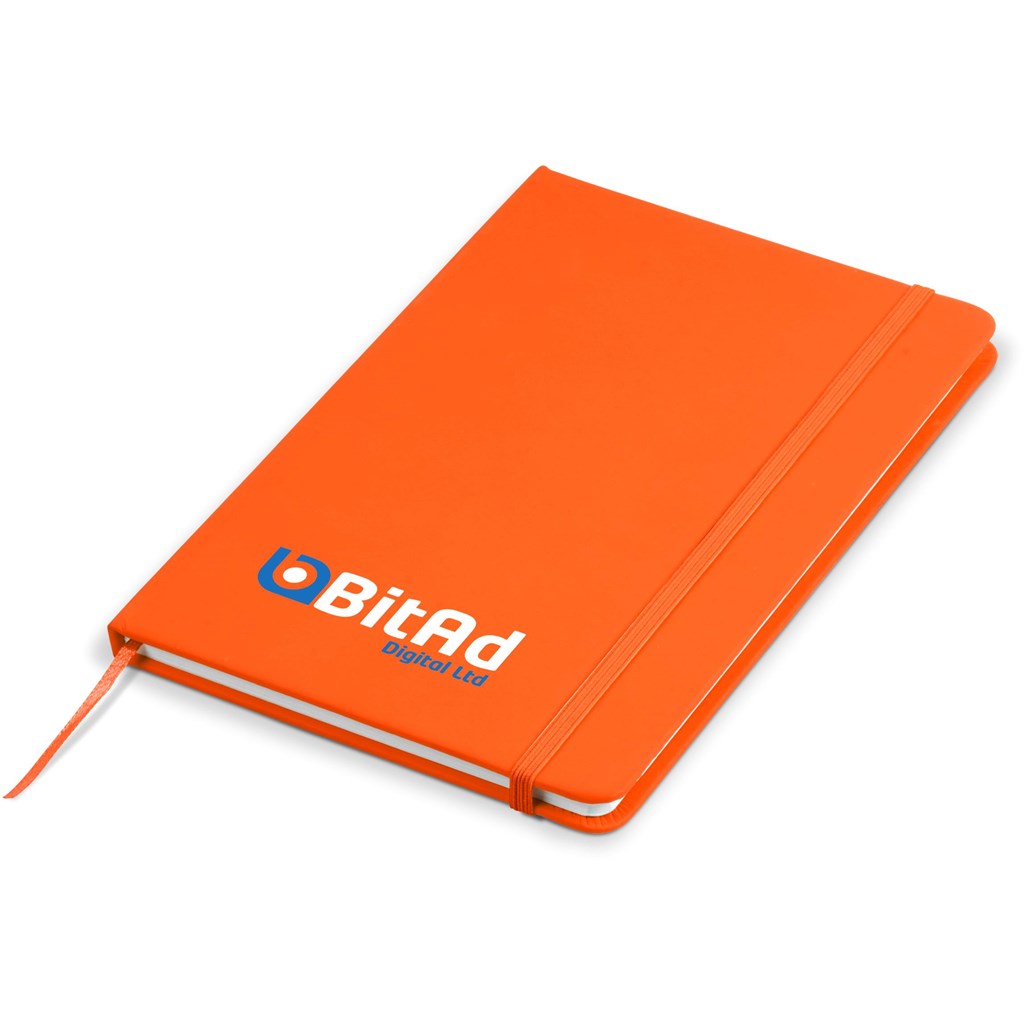 Altitude Omega A5 Hard Cover Notebook - Orange