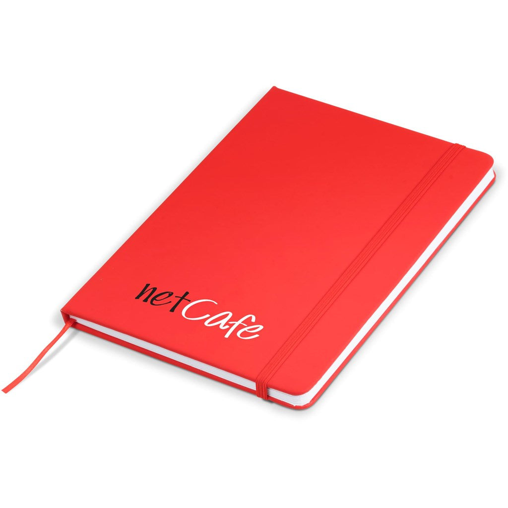 Altitude Omega A5 Hard Cover Notebook - Red