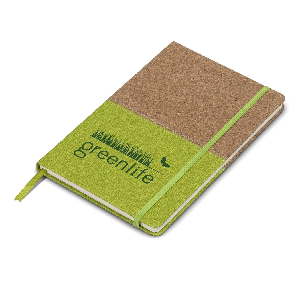 Altitude Synergy A5 Hard Cover Notebook - Lime
