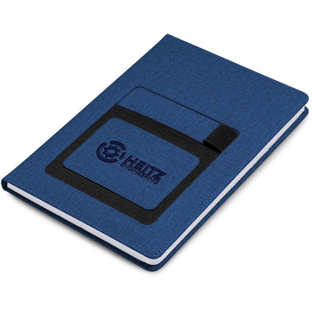 Altitude Moda A5 Hard Cover Notebook - Blue