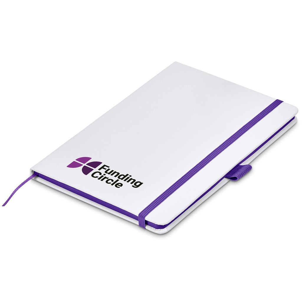 Altitude Tundra A5 Hard Cover Notebook - Purple
