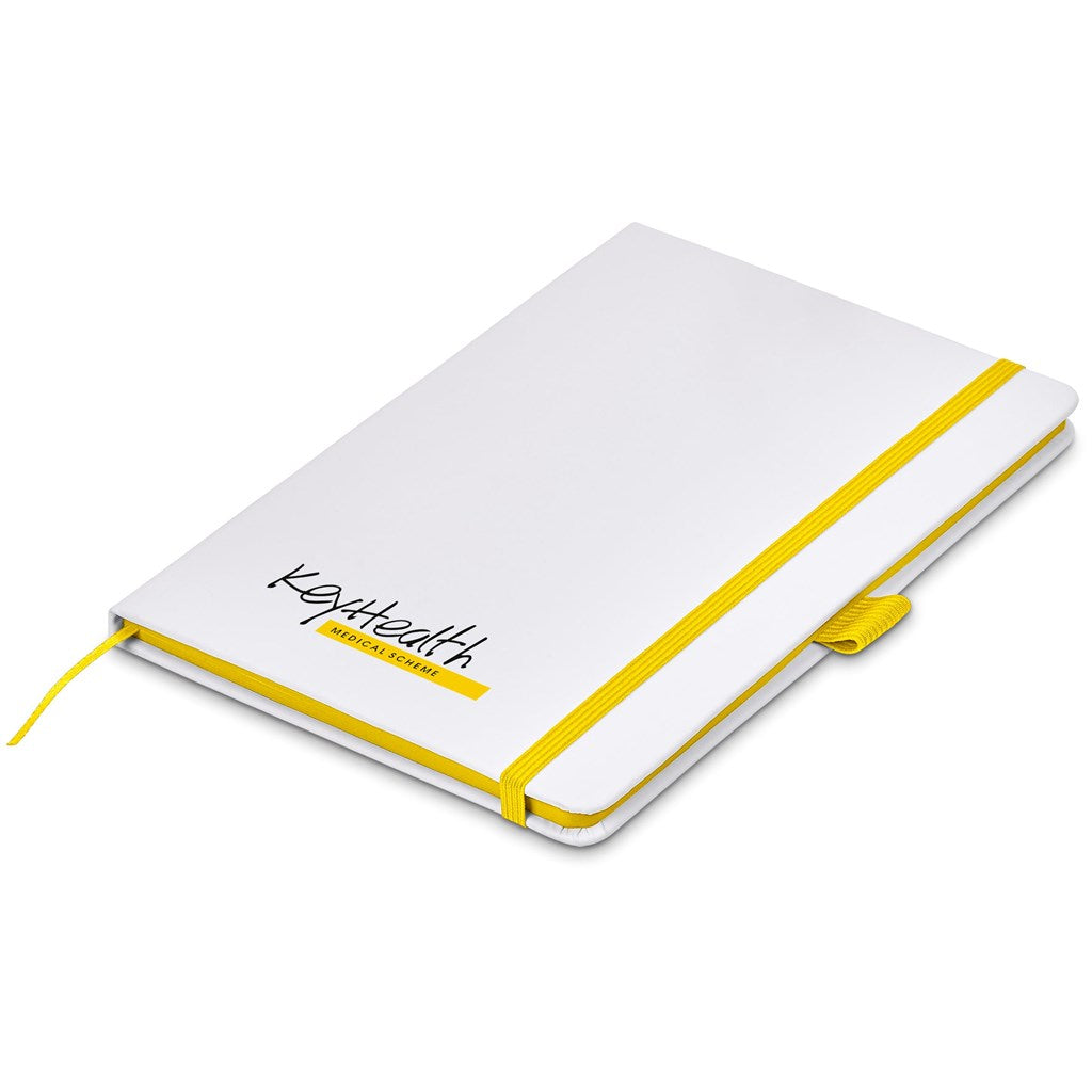 Altitude Tundra A5 Hard Cover Notebook - Yellow