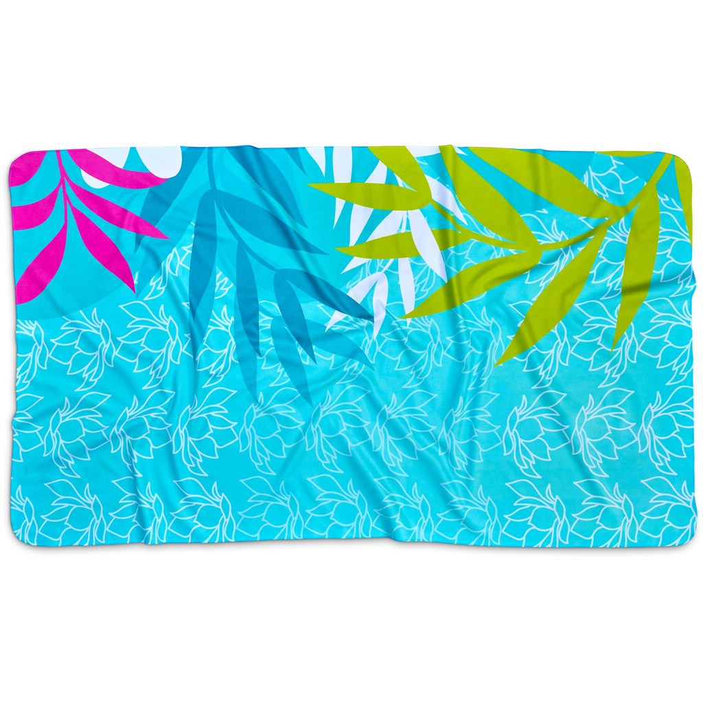 Hoppla Hula Beach Towel - Double-Sided Branding