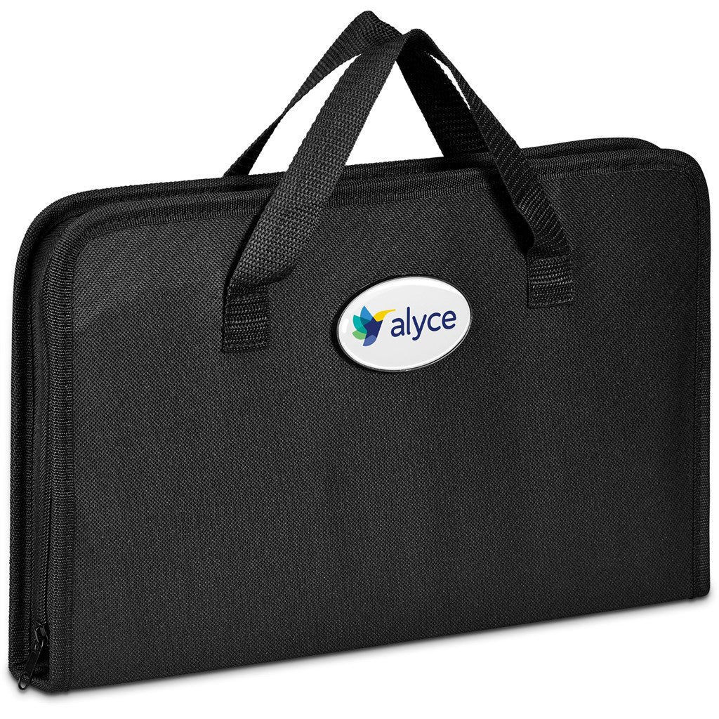 Brenton 5-Piece Braai & Carving Set - Black