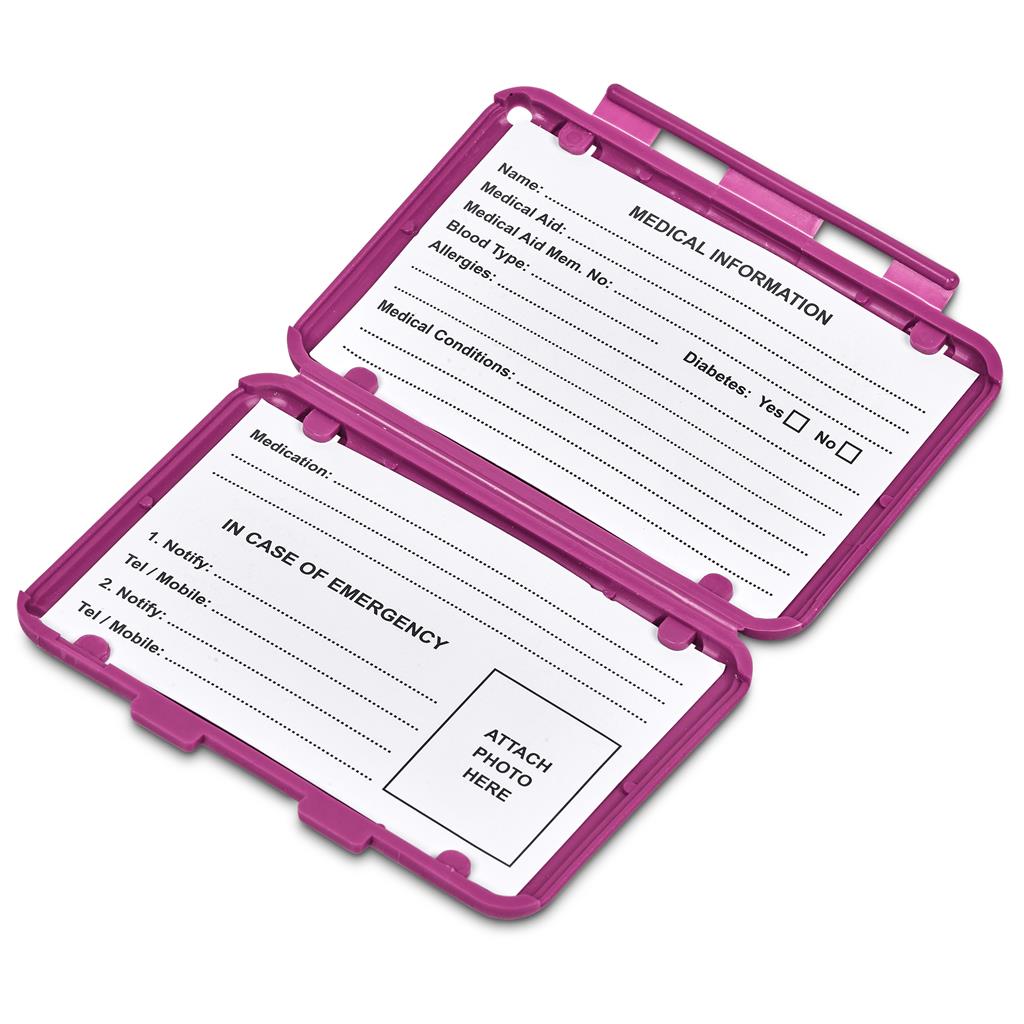 Altitude Seatbelt Medi-Wallet - Pink