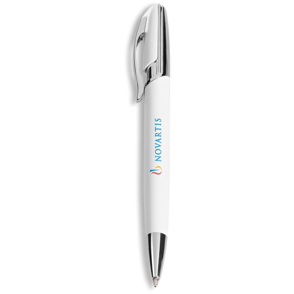Altitude Hawk-Eye Ball Pen - Solid White