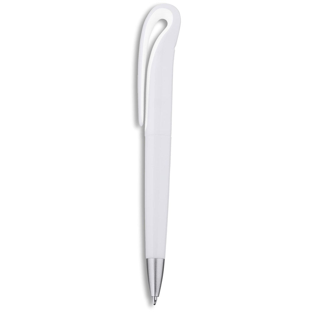 Altitude Sickle Ball Pen - Solid White