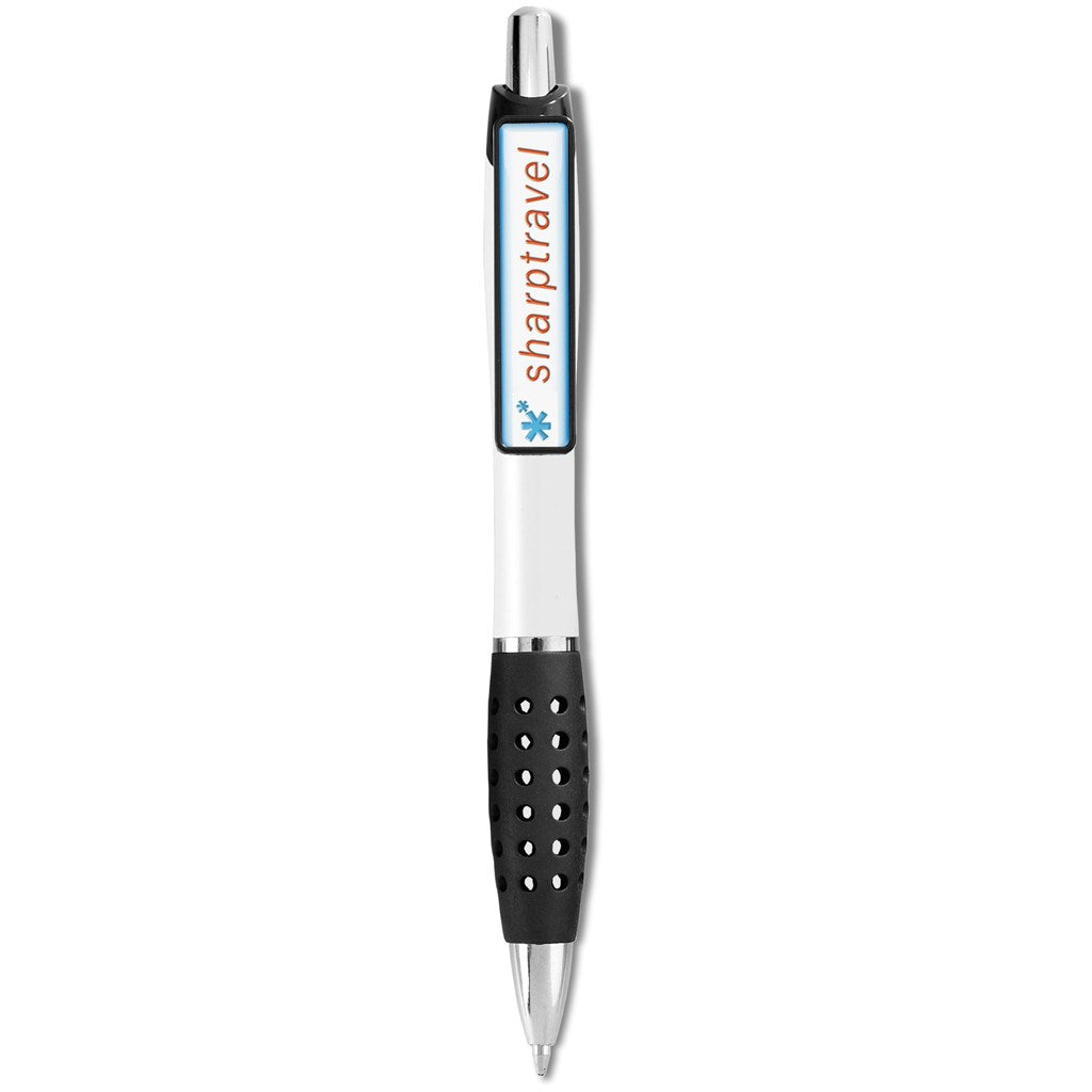 Altitude Billboard Dome Ball Pen - Solid White