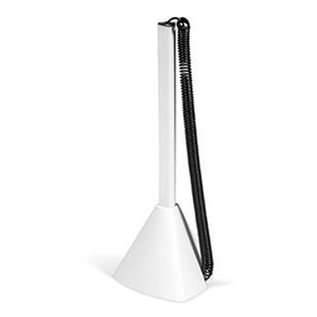 Altitude Prism Desk Ball Pen - Solid White