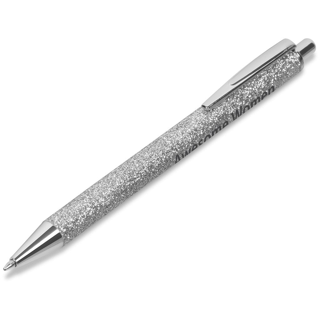 Altitude Sparkle Ball Pen - Silver