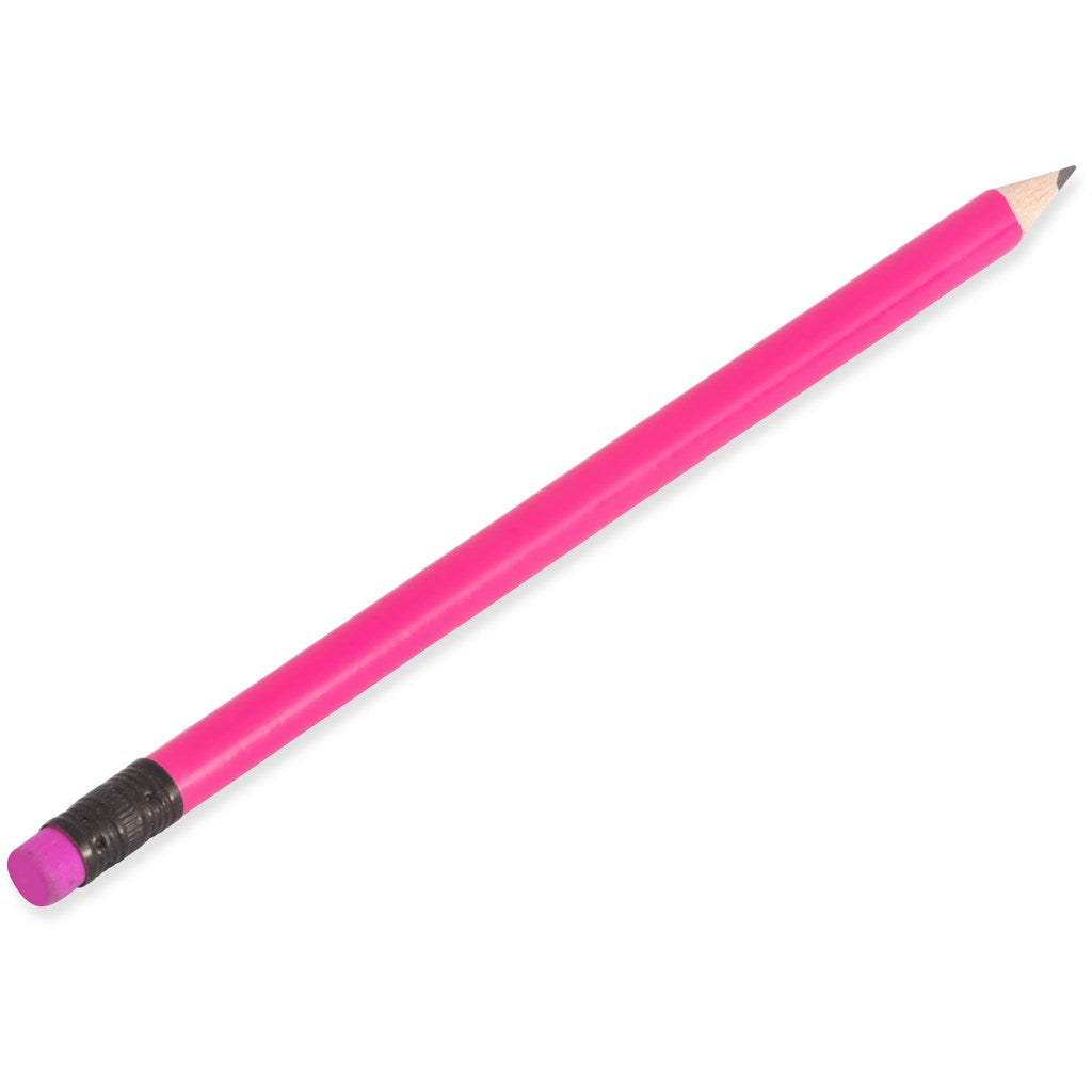 Altitude Brainiac Wooden Pencil - Pink