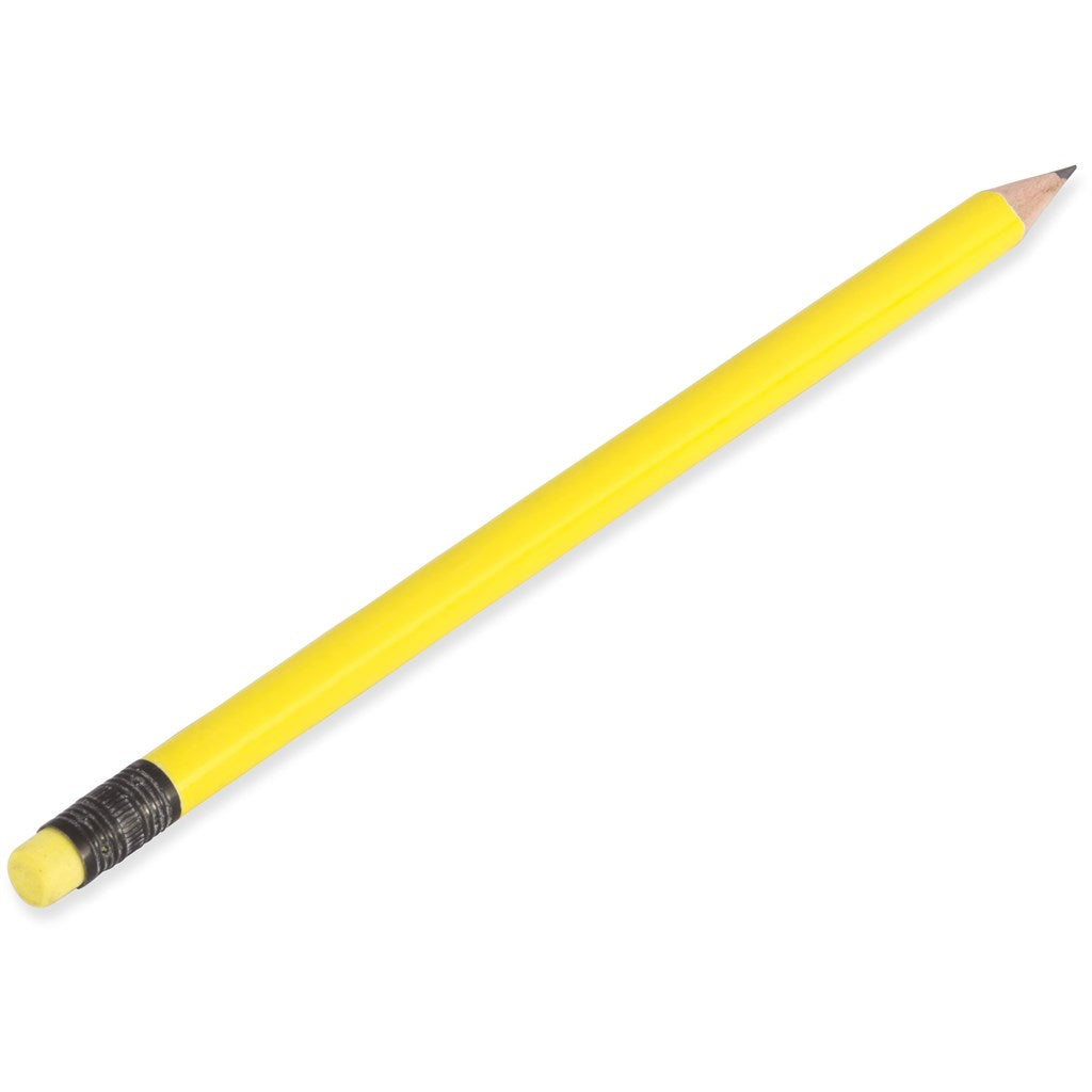 Altitude Brainiac Wooden Pencil - Yellow