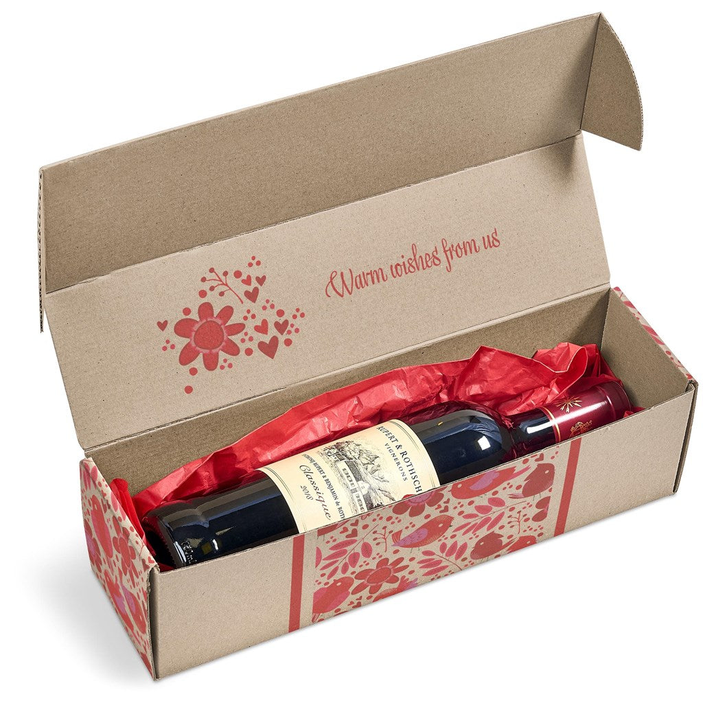 Altitude Bianca Digital Print Wine Gift Box