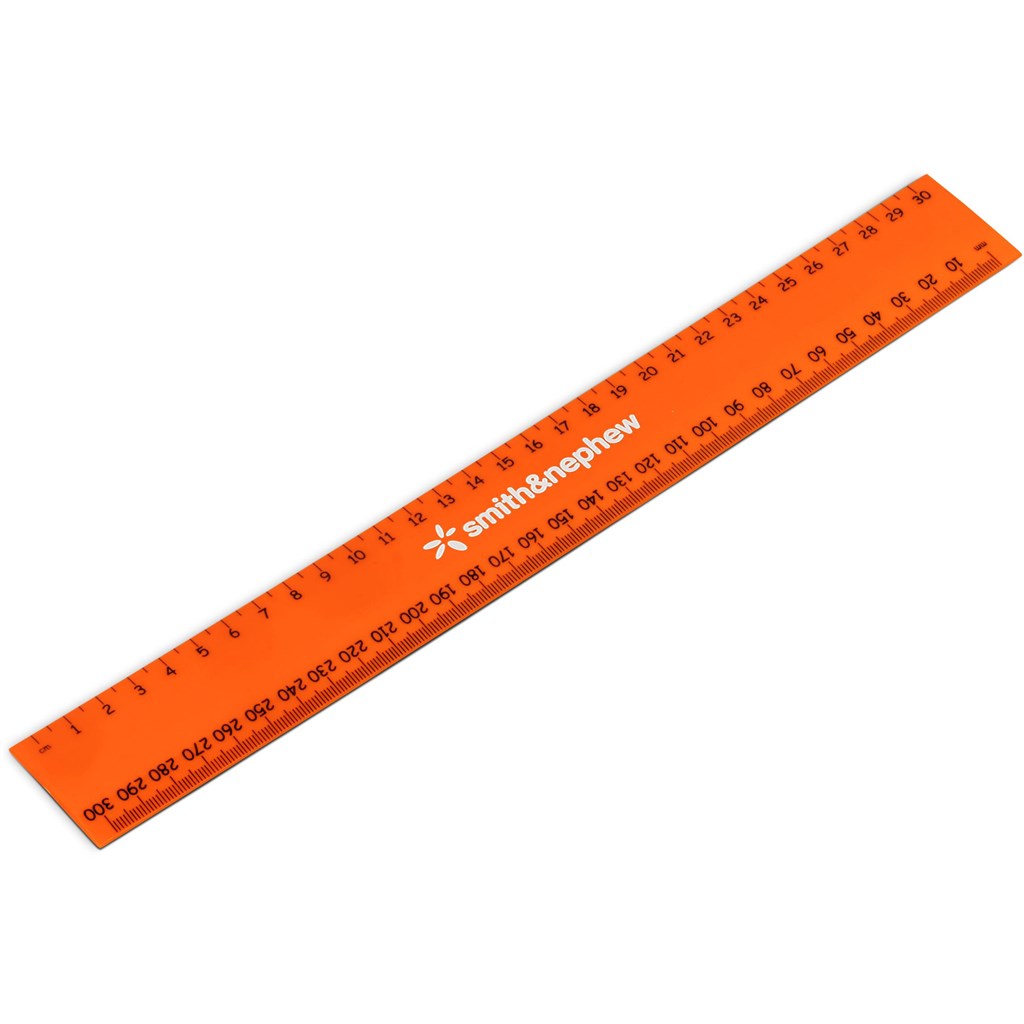 Altitude Frontline 30cm Ruler - Orange