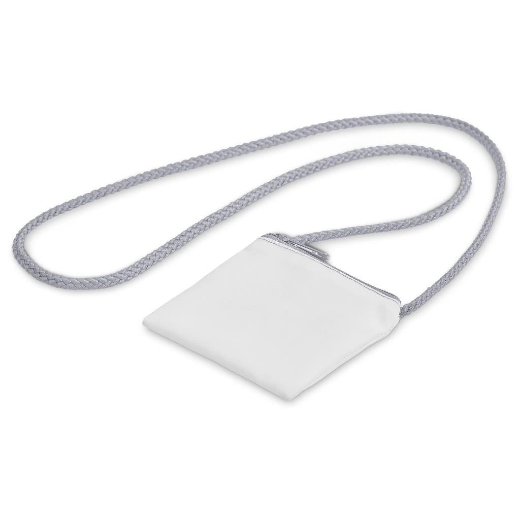 Hoppla Sani Tuck Money Neck Pouch - Grey