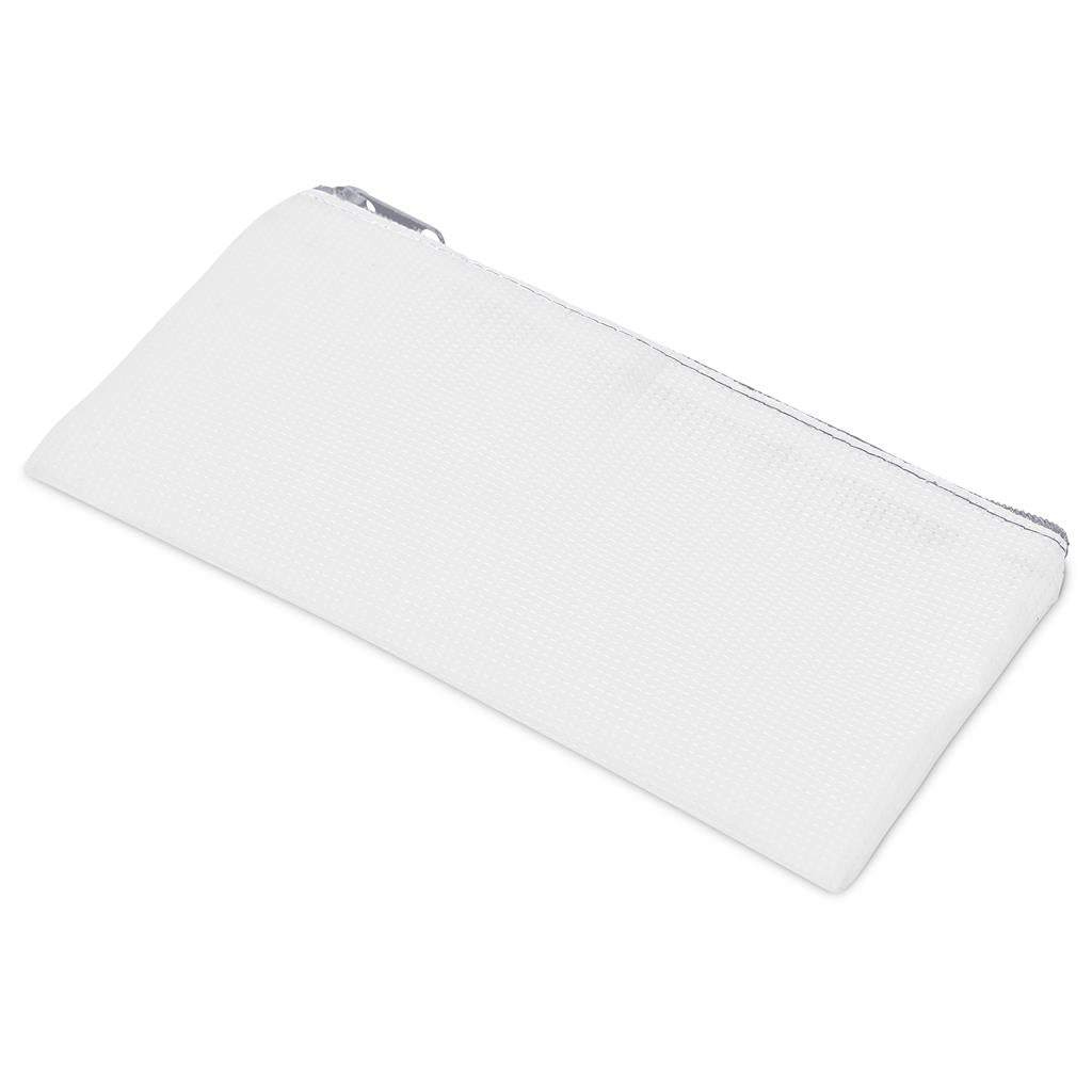 Hoppla Junior Recycled PET Stitch-Bond Pencil Case - Grey