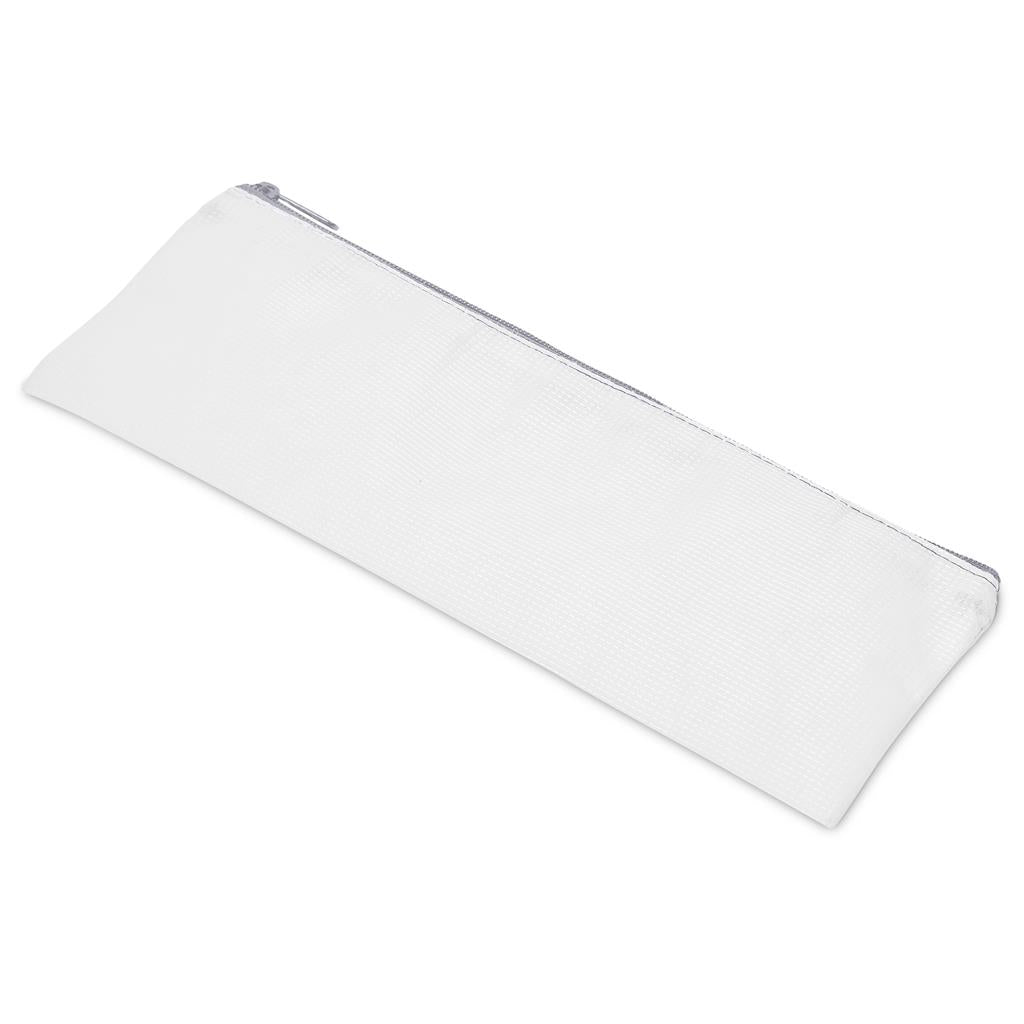 Hoppla Parker Recycled PET Stitch-Bond Pencil Case - Grey