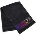 Eva & Elm Aldrin Sports & Hand Sublimation Towel - Black