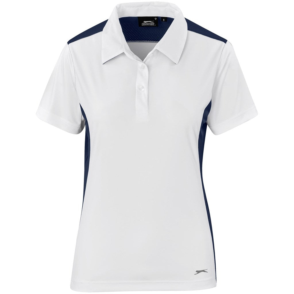 Ladies Glendower Golf Shirt - White