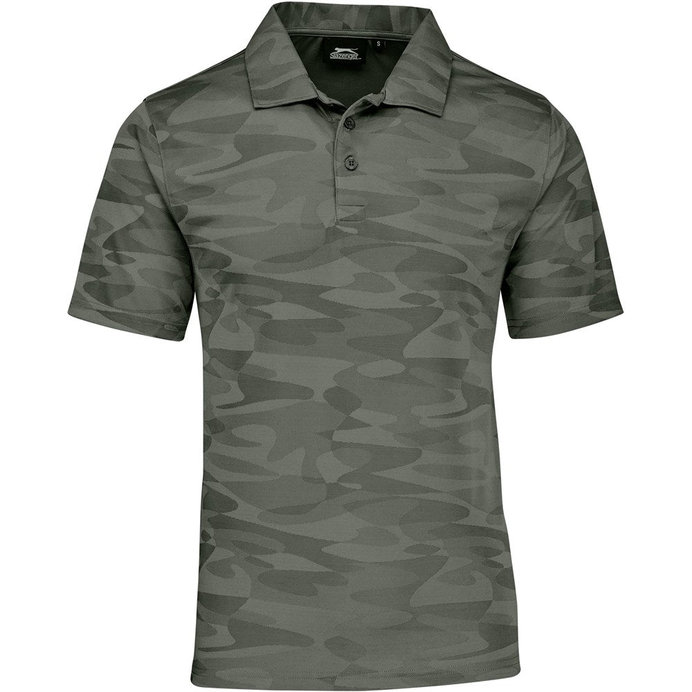 Mens Volition Golf Shirt - Military Green