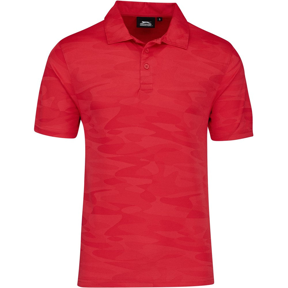 Mens Volition Golf Shirt - Red
