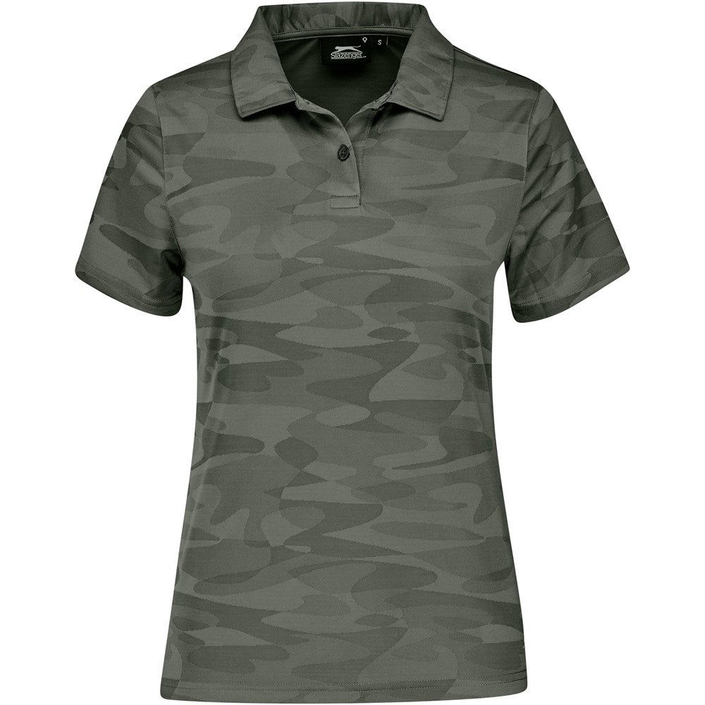 Ladies Volition Golf Shirt - Military Green