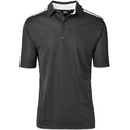 Mens Simola Golf Shirt - Charcoal