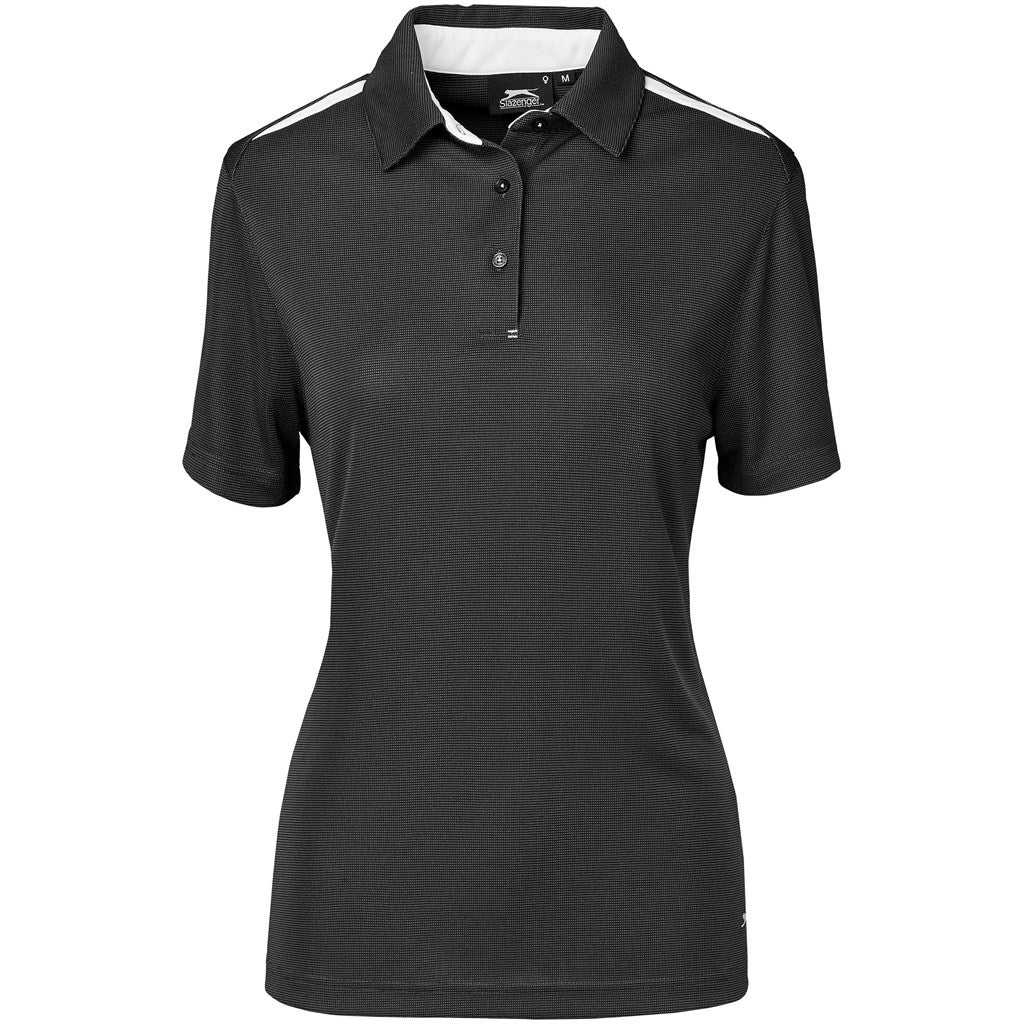 Ladies Simola Golf Shirt - Charcoal