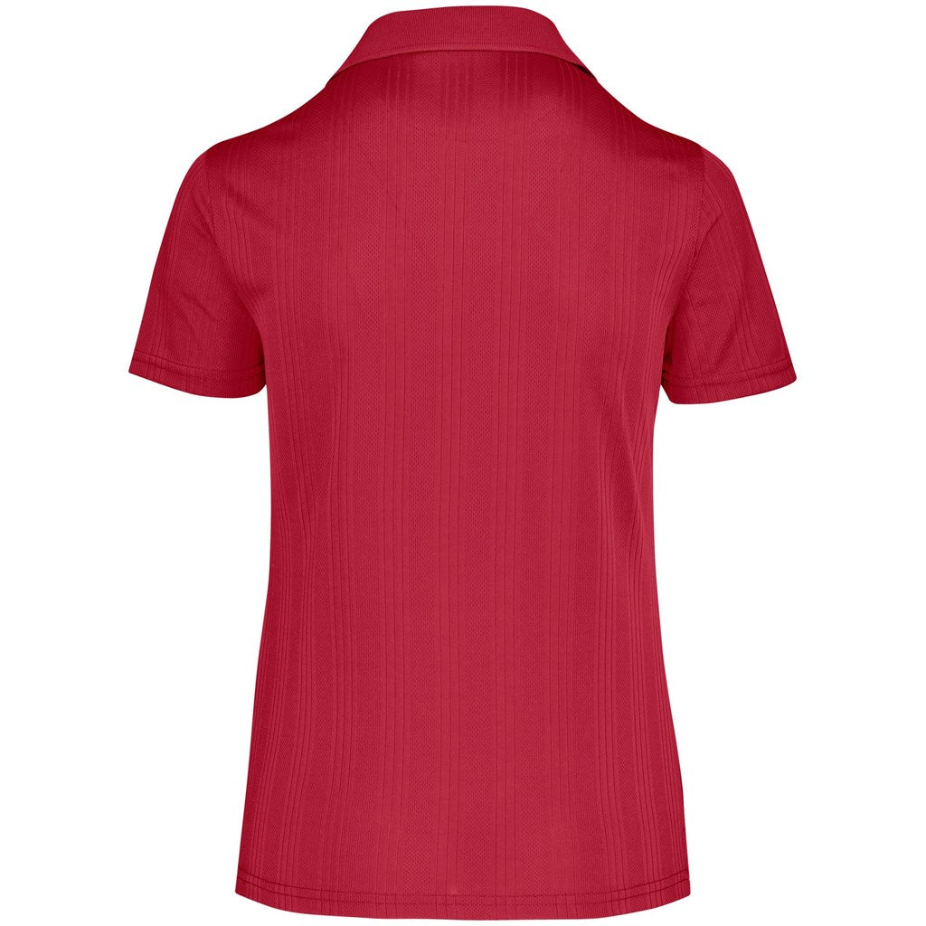 Ladies Florida Golf Shirt - Red