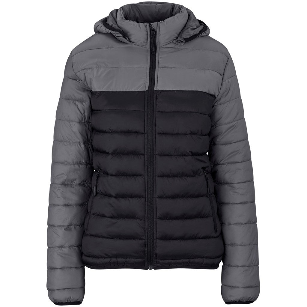 Ladies Kyoto Two-Tone Jacket - Black