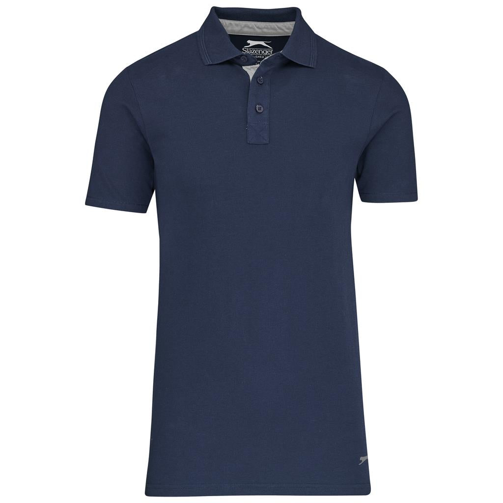 Mens Hacker Golf Shirt - Navy