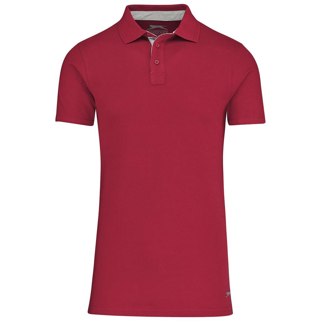 Mens Hacker Golf Shirt - Red