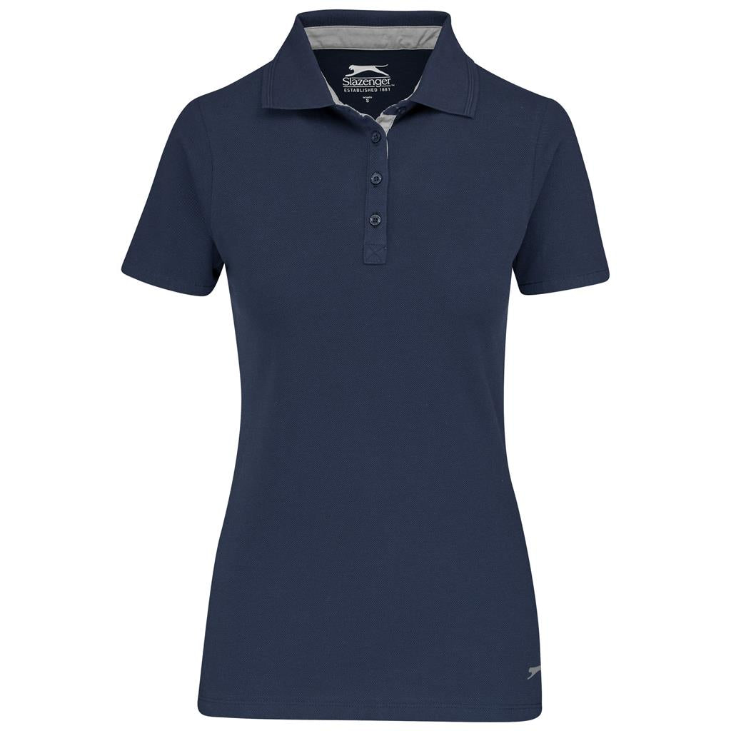 Ladies Hacker Golf Shirt - Navy