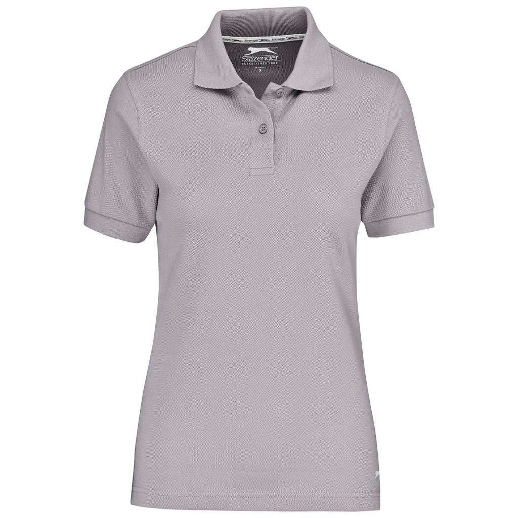 Ladies Crest Golf Shirt - Grey
