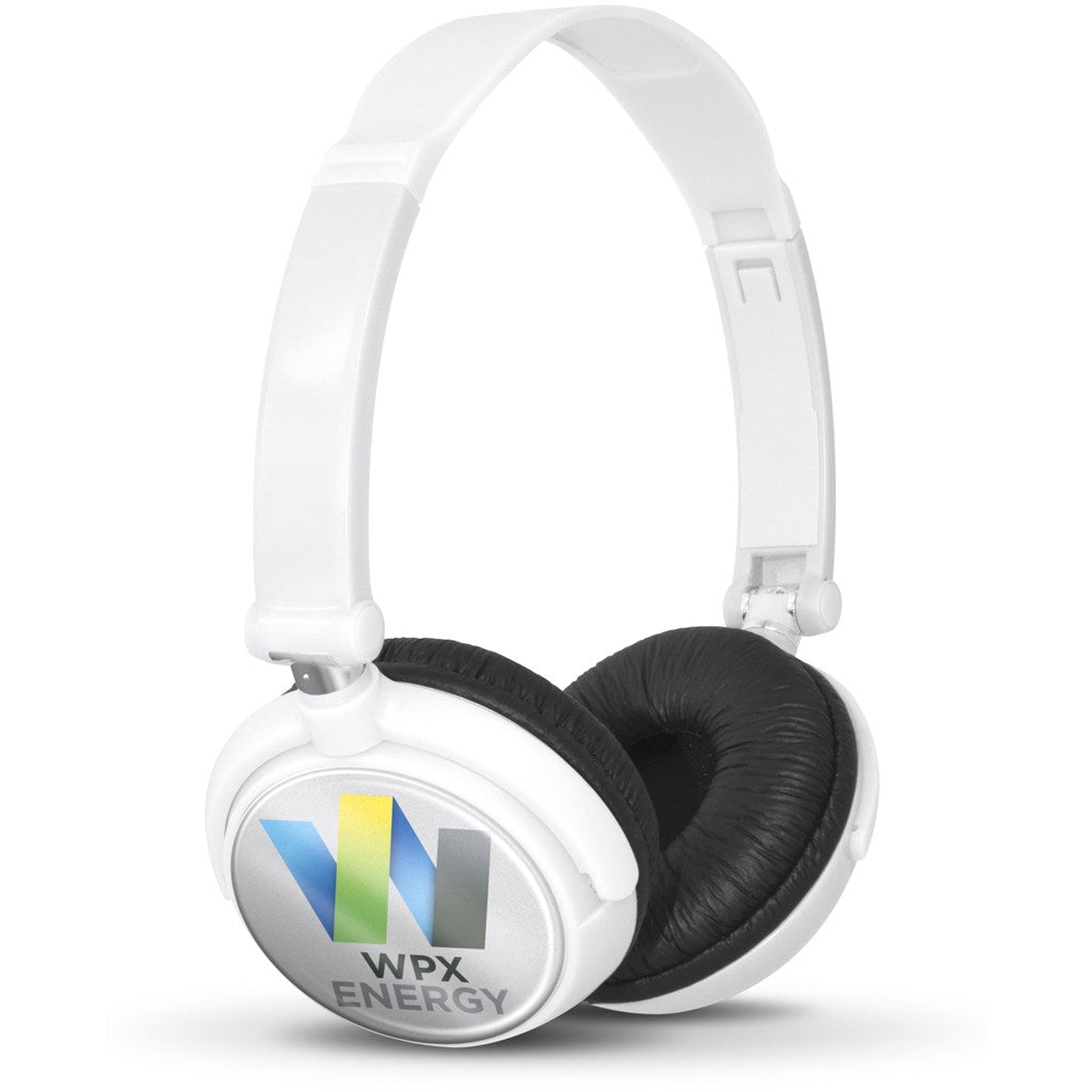 Altitude Omega Wired Headphones - Solid White