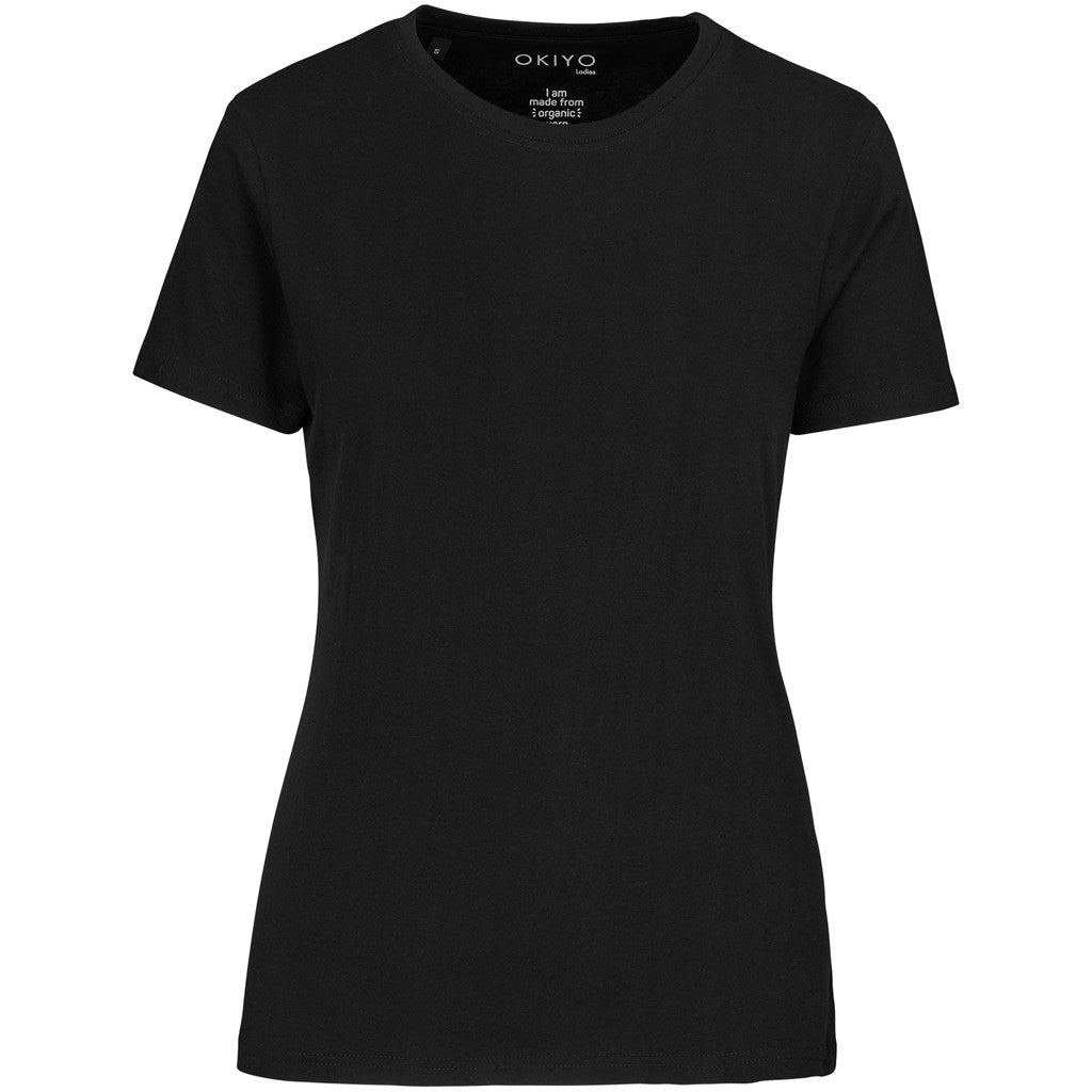Ladies Okiyo Organic T-Shirt - Black