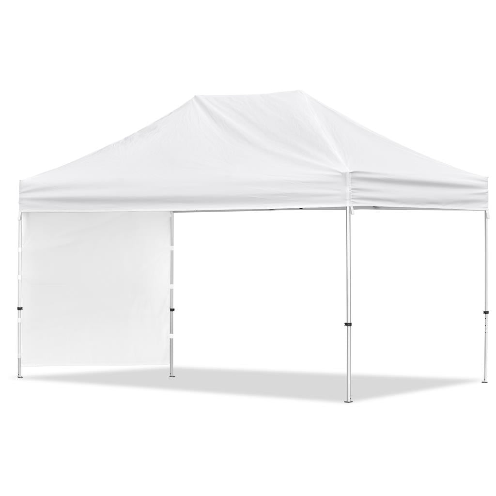 Coated Steel Sublimated Gazebo 4.5m x 3m - 1 Short Full-Wall Skin