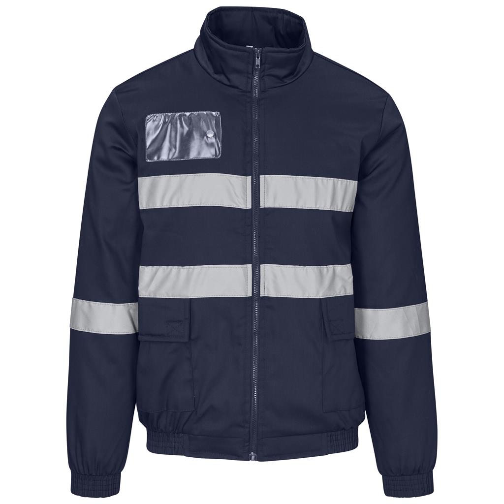 Foundation Hi-Viz Padded Jacket - Navy