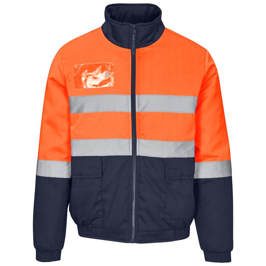 Foundation Hi-Viz Padded Jacket - Orange