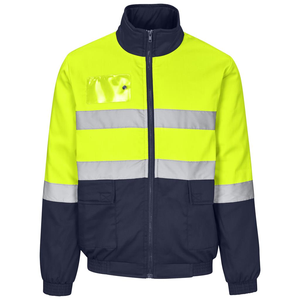 Foundation Hi-Viz Padded Jacket - Yellow