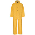 Light Hurricane Rubberised Polyester/PVC Rainsuit - Yellow